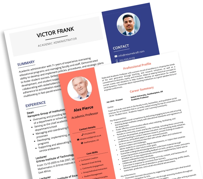 Academic CV Writing Service