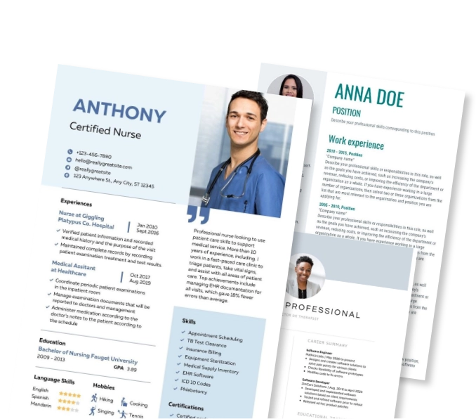 our medical professional CV our medical professional CV