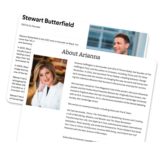 professional bio help professional bio help