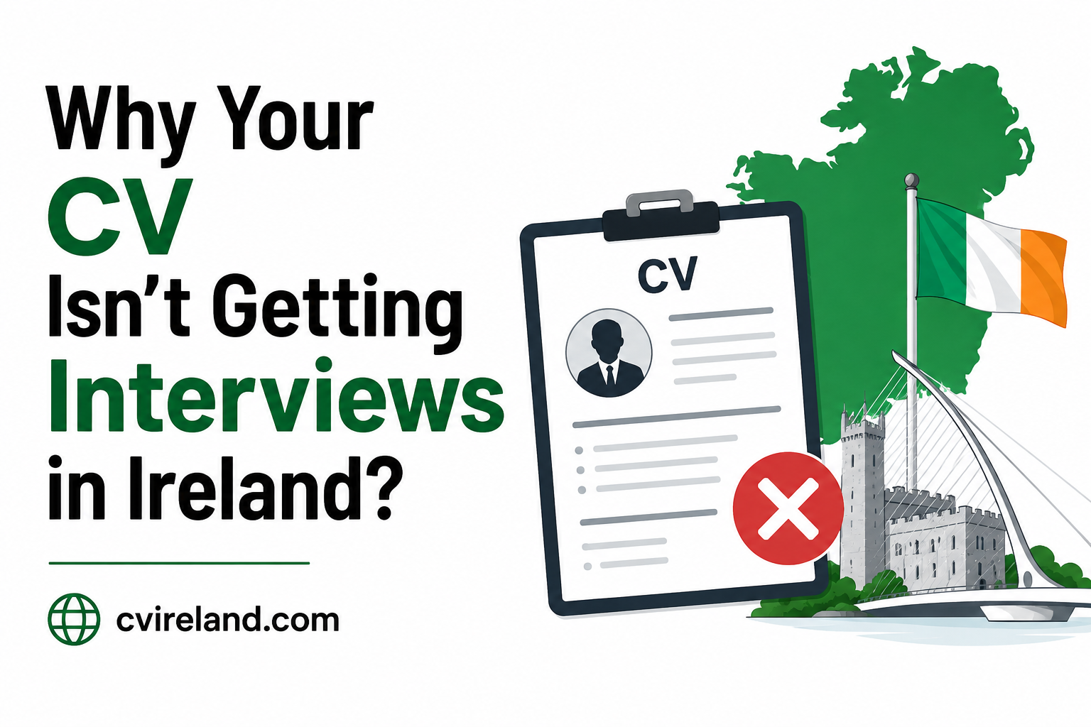 Why Your CV Isn't Getting Interviews in Ireland?